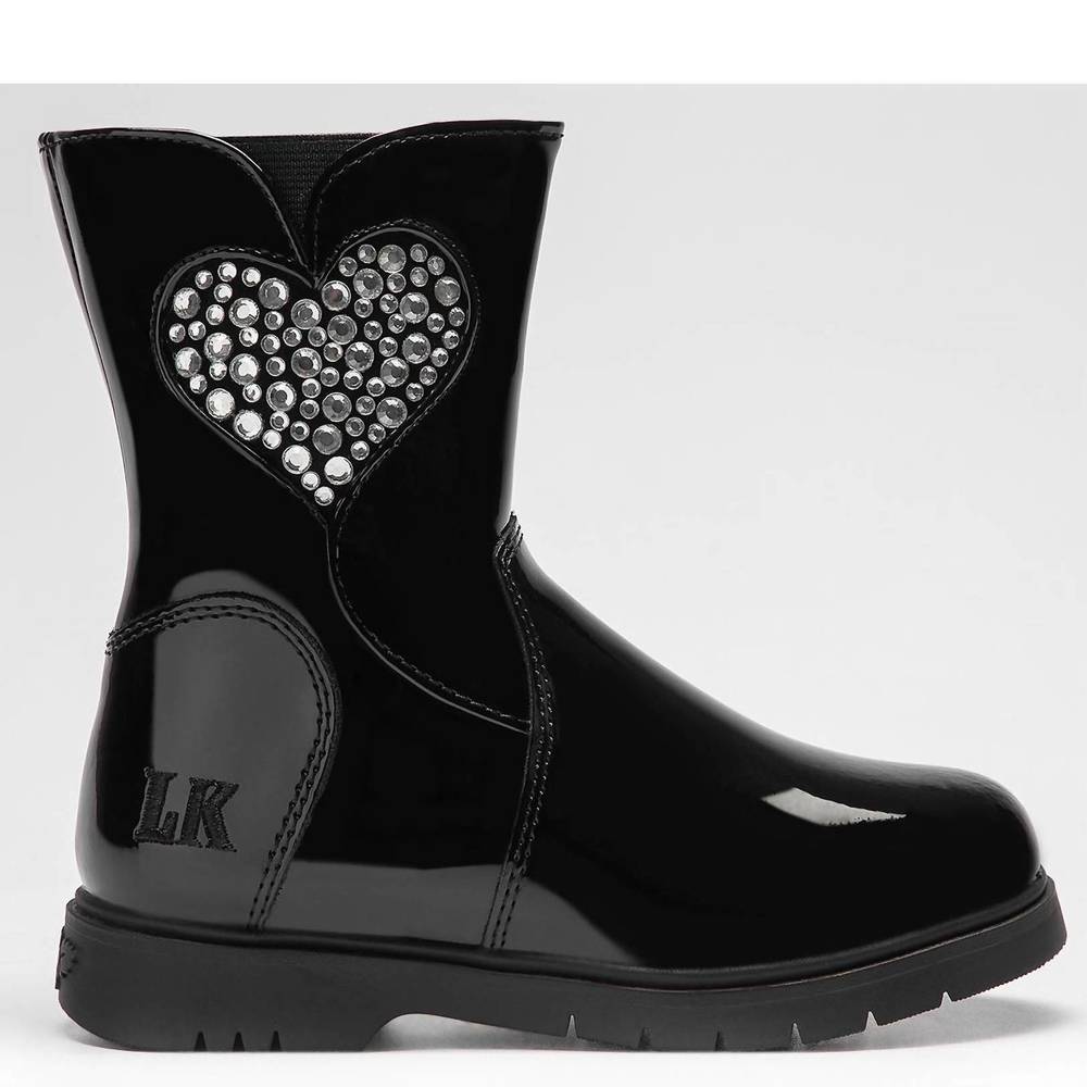 NEW LELLI KELLY girl's marina mid boot in black